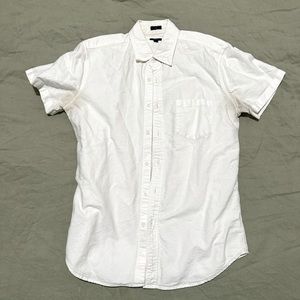 Men’s J Crew Oxford, Size M, white